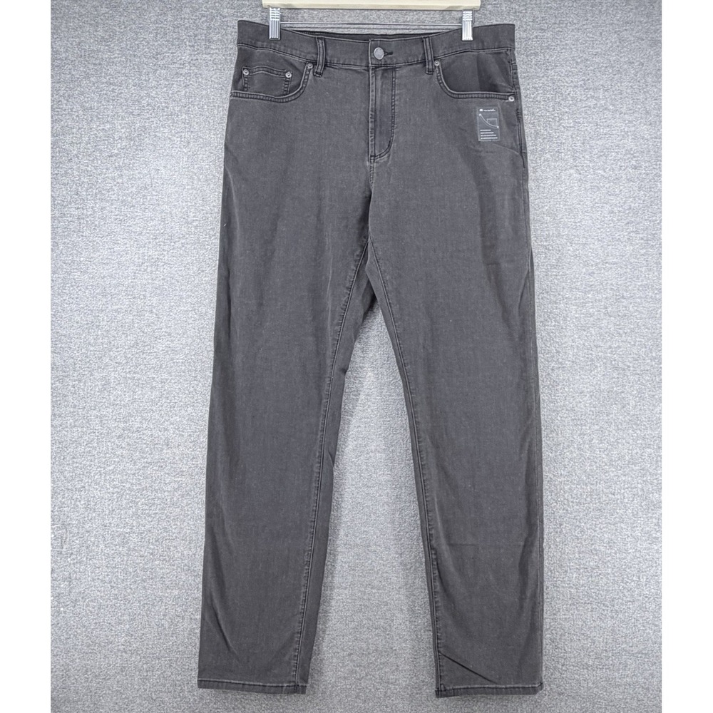 Travis Mathew Legacy Featherweight Golf Pants Men Size 34 Charcoal NEW